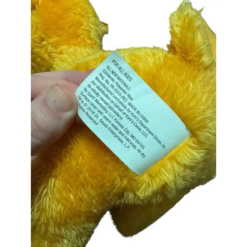 Kohls Cares Dr Seuss Thidwick The Big Hearted Moose Plush 15” Stuffed Animal Toy